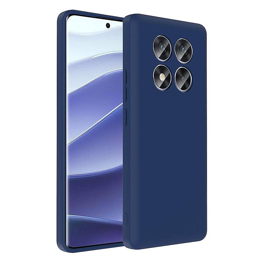 ZORE VİTRA REDMİ NOTE 14 PRO 4G LACİVERT SİLİKON KAPAK - 1