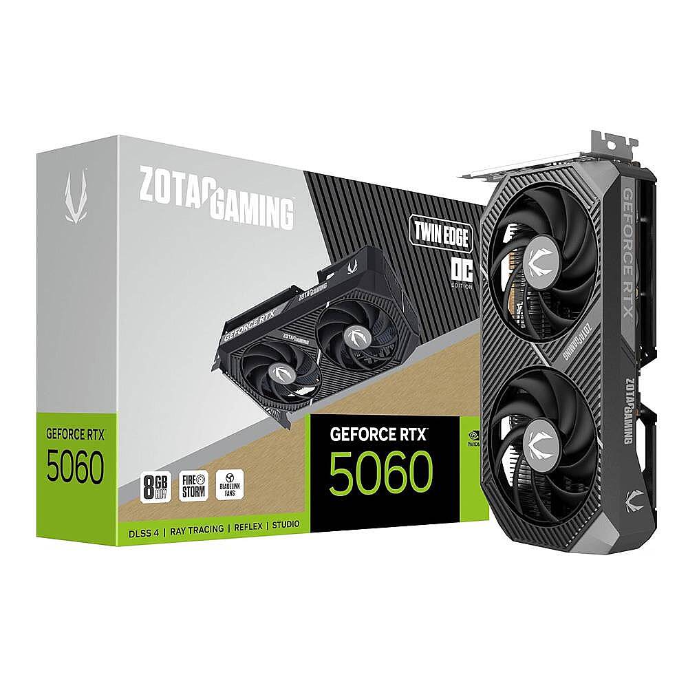 ZOTAC GeForce RTX 5060 TI GAMING TWIN EDGE OC 16GB GDDR7 128Bit DLSS 4 Ekran Kartı - 1